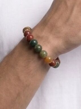 Bohdi bead stretch bracelet